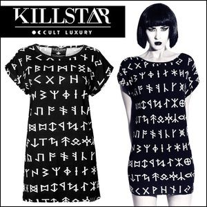KILLSTAR Rune Tunic Dress. L